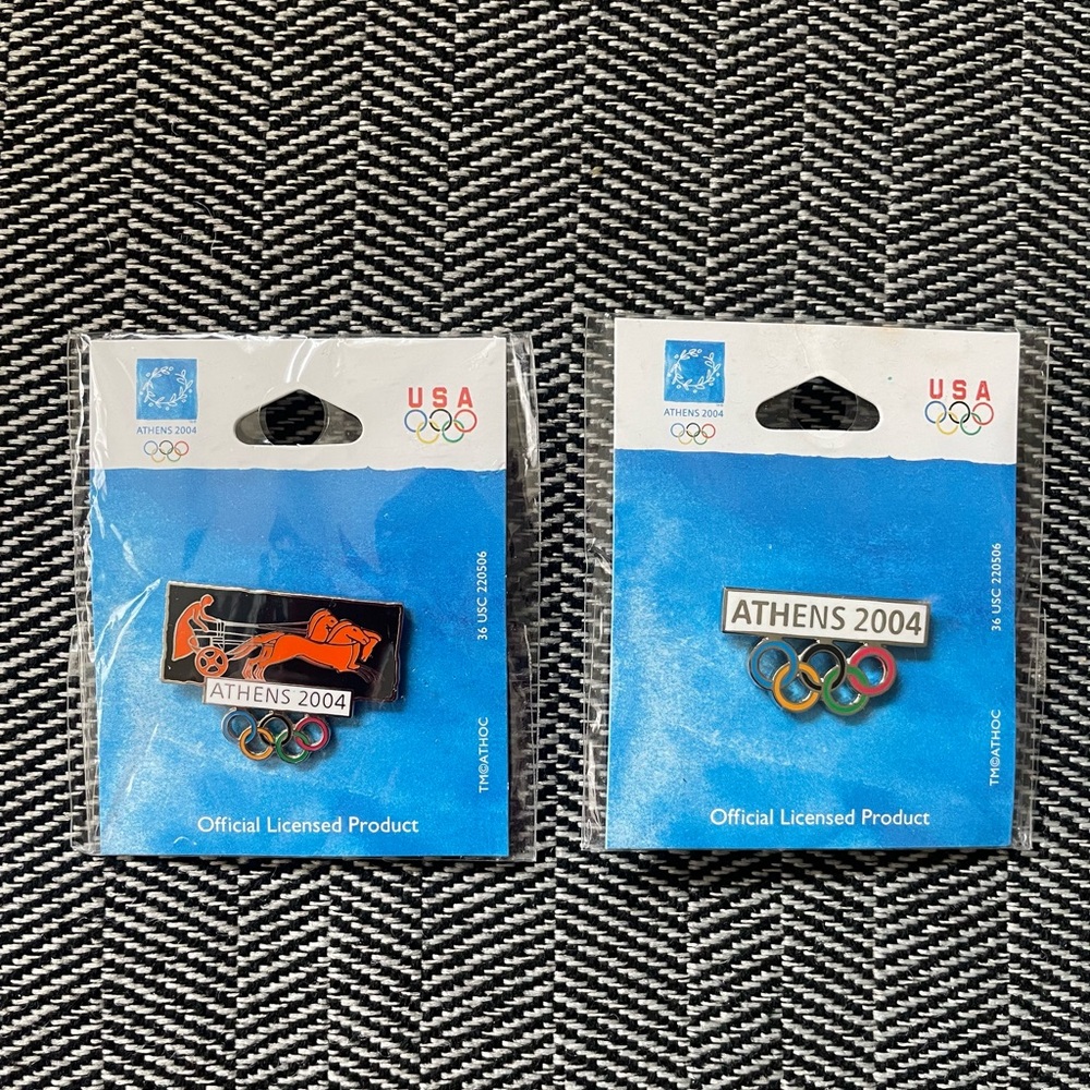 Athens 2004 Summer Olympic Games Pins.